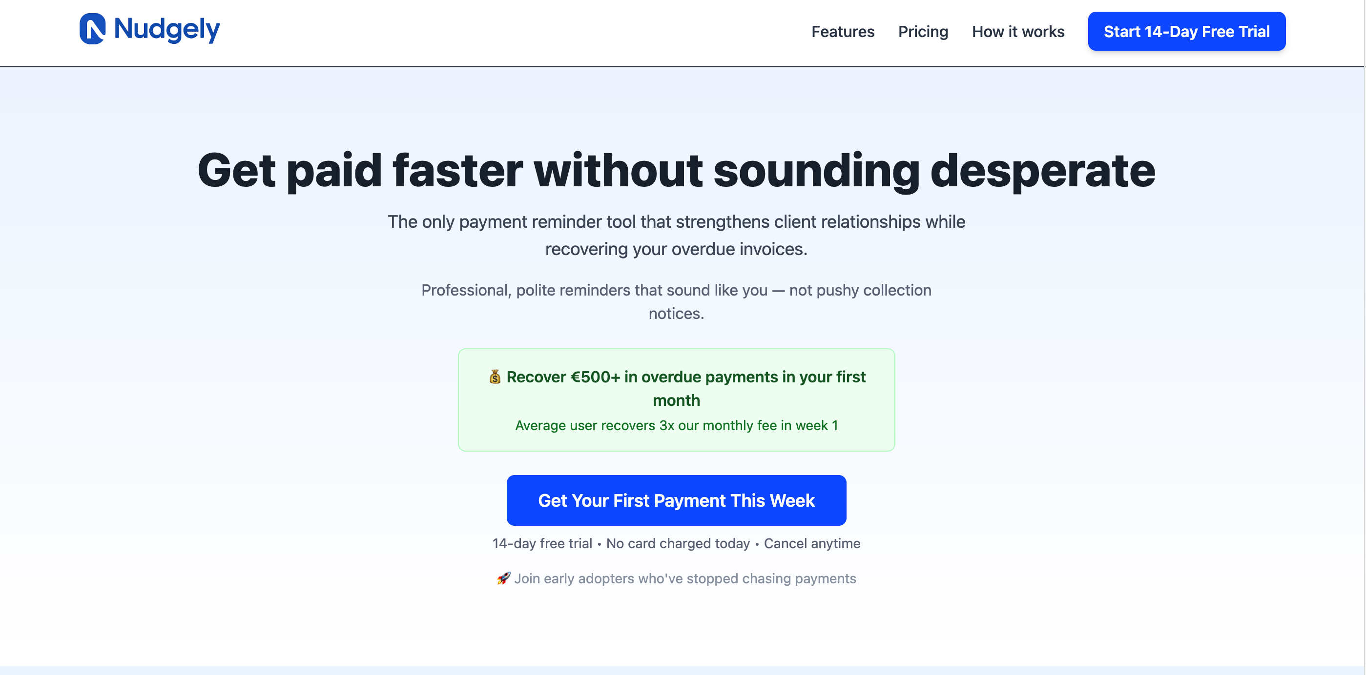 Nudgely Screenshot