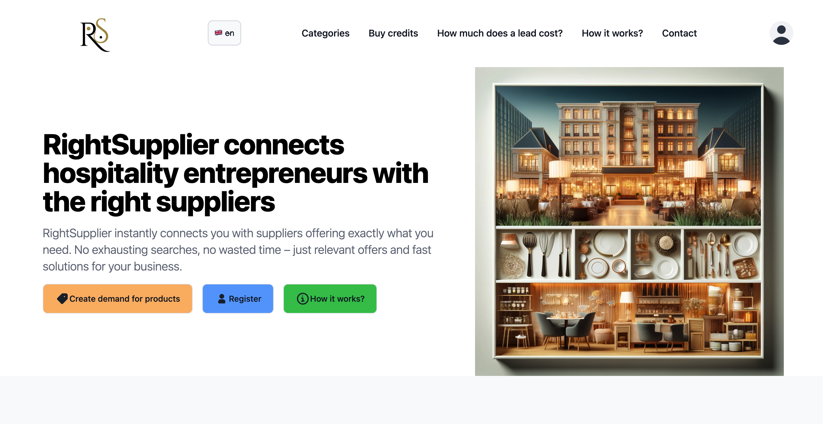 RightSupplier Screenshot
